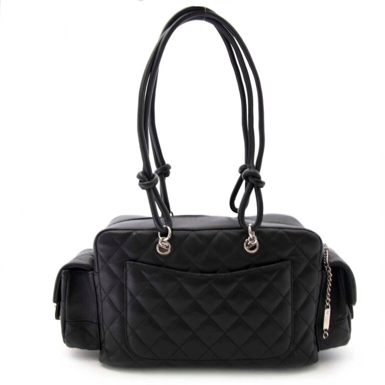 Chanel Vintage Black Caviar Mini Top Handle Bag ○ Labellov ○ Buy