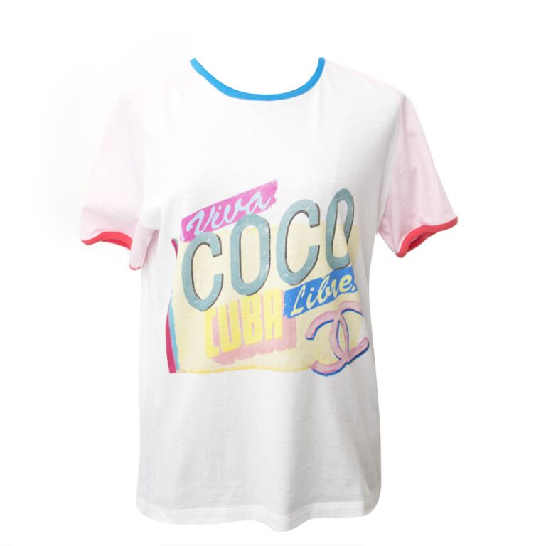 Chanel Madame Coco smoking Tshirt Multiple colors Silk Cotton ref256811   Joli Closet