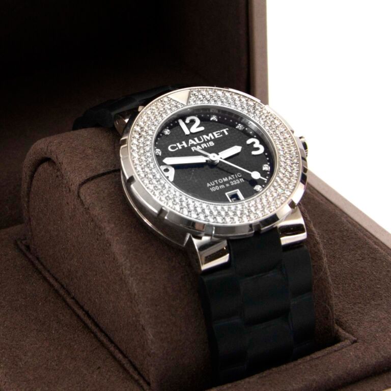 Chaumet Class One Rubber and Diamond Bezel Watch ○ Labellov