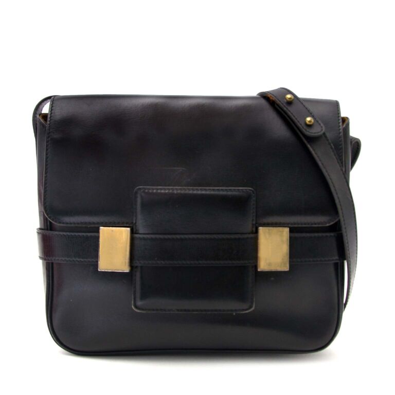 Delvaux Black Le Madame Mini Polo ○ Labellov ○ Buy and Sell Authentic Luxury