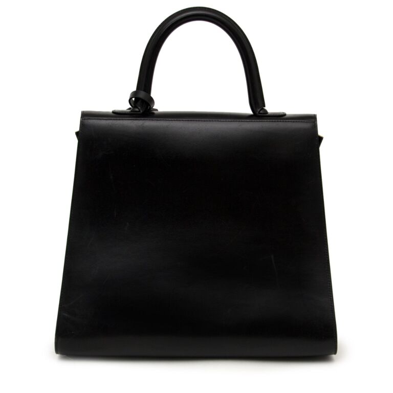 Delvaux Brillant Black PM GHW Collector Item 1958 at 1stDibs