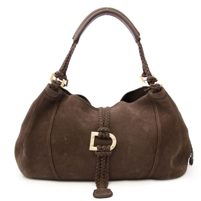 Delvaux Brown Colette GM Bag Labellov Buy and Sell Authentic Luxury