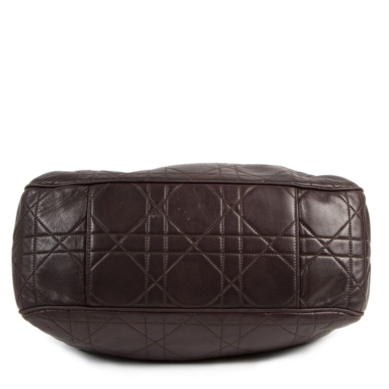 Christian Dior Cannage Bucket Bag  Handbag Clinic