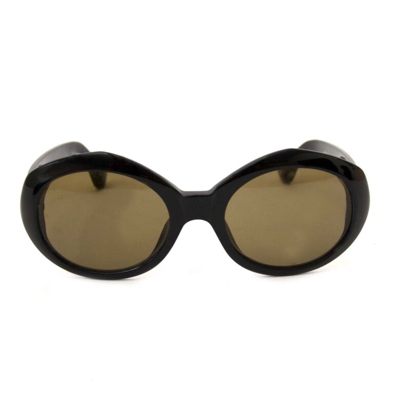 Dries Van Noten X Linda Farrow Oval Sunglasses Labellov Buy and Sell ...