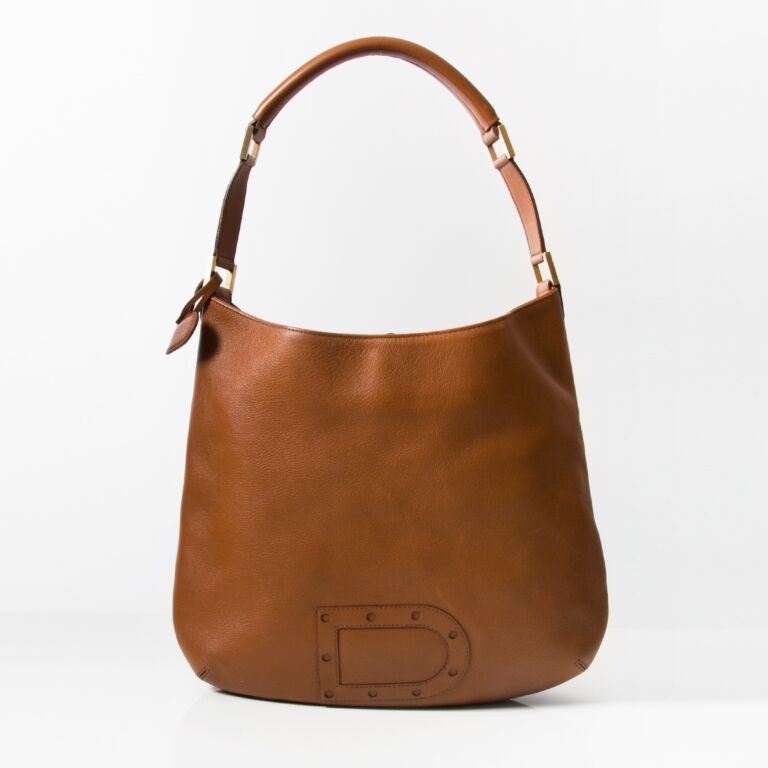 Delvaux Le Madame brown Shoulder Bag ○ Labellov ○ Buy and Sell Authentic  Luxury