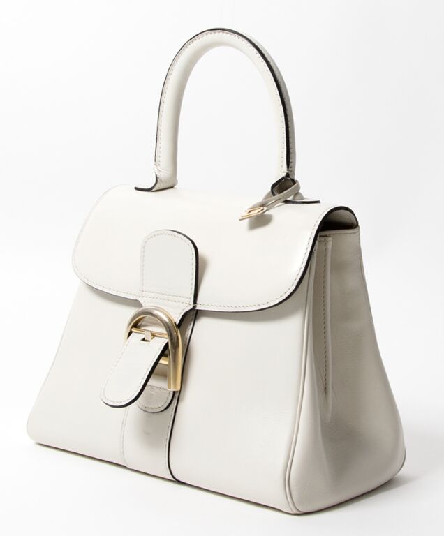 Brillant leather bag Delvaux White in Leather - 30013503