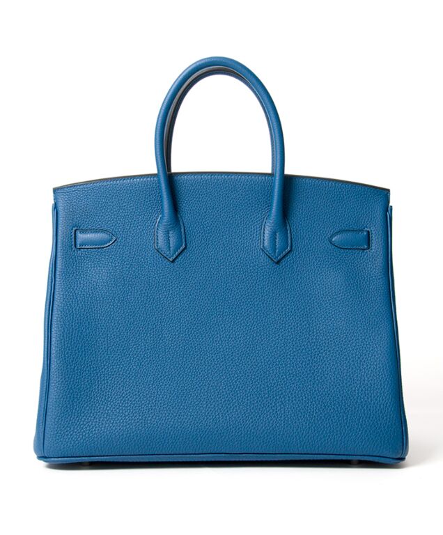 Hermes, Bags, Hermes Birkin Bleu Atoll Receipt Authenticated