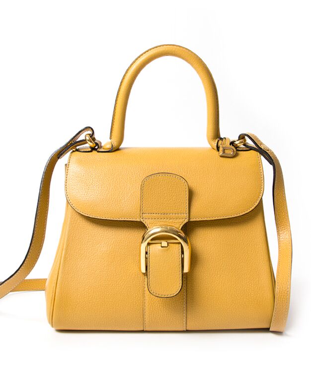 Delvaux Brillant Yellow PM Labellov Buy and Sell Authentic Luxury
