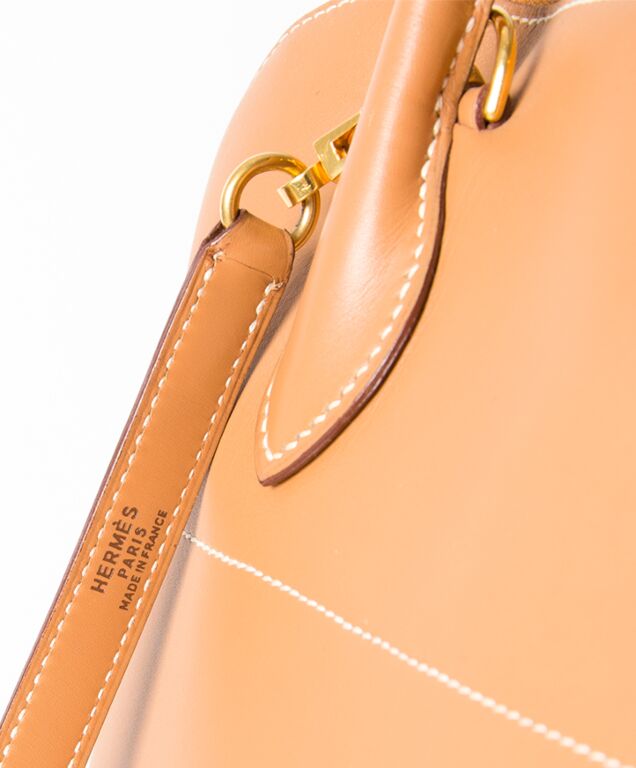 Hermes Gold Clemence Bolide 35 - Shop Preloved Hermes Handbags Canada