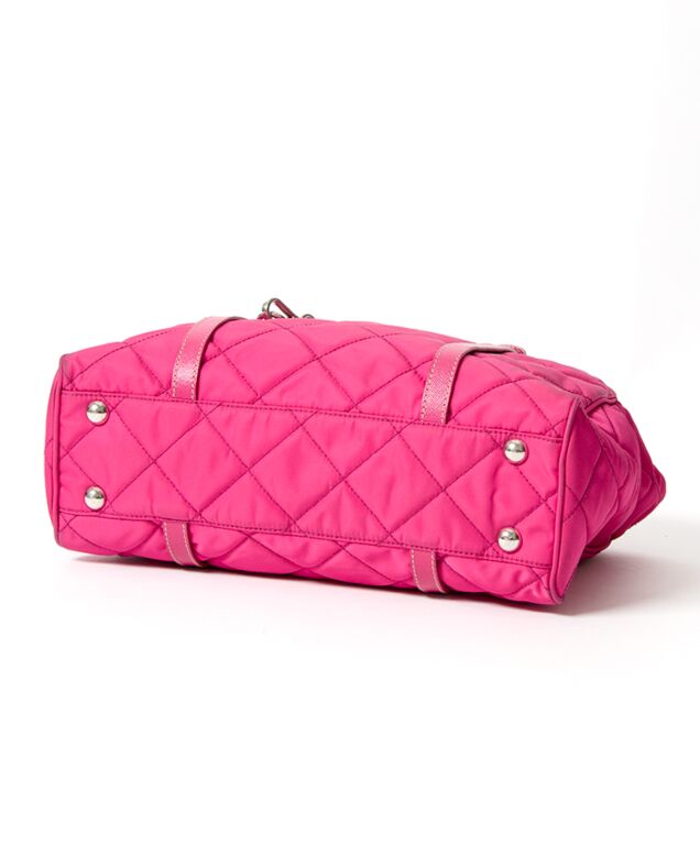 Cloth handbag Prada Pink in Cloth - 23290295
