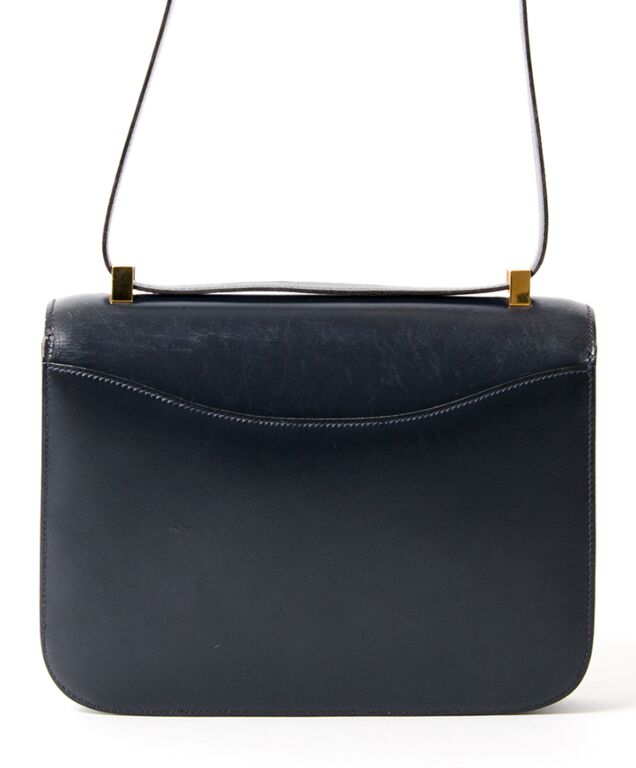 Hermès pre-owned Constance shoulder bag - Blue