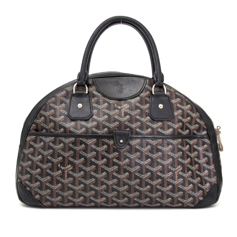 Goyard Goyardine Jeanne MM Bowling Bag Labellov Buy and Sell Authentic ...