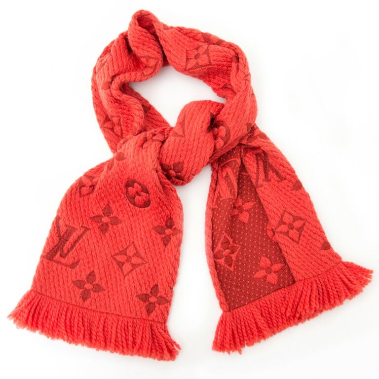 Louis Logomania scarf.. $450 #Aesthetic #Scarves #designerresale