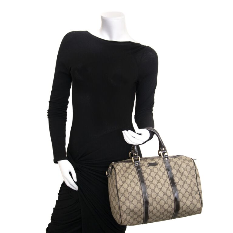 Gucci Monogram Joy Boston Bag ○ Labellov ○ Buy and Sell Authentic Luxury