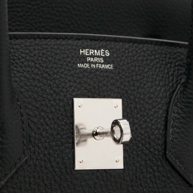 Hermès Birkin 35 Black Togo GHW +INVOICE ○ Labellov ○ Buy and Sell  Authentic Luxury