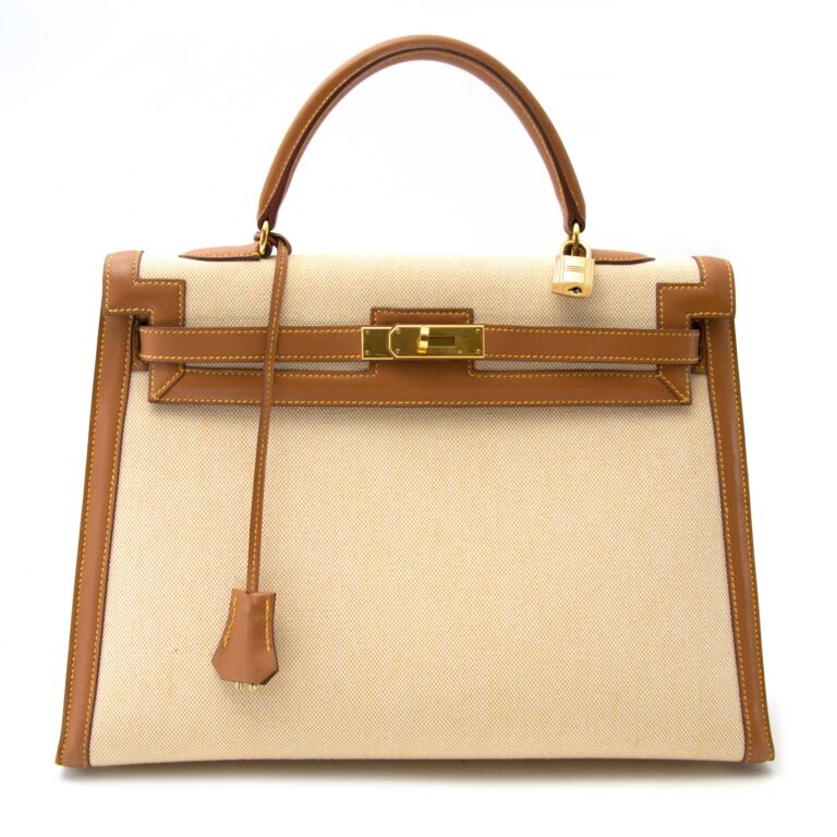 New authentic Hermes bag, beautiful yellow and brown. Never used