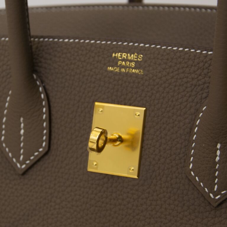 Hermès Birkin 35 Etoupe Togo ○ Labellov ○ Buy and Sell Authentic