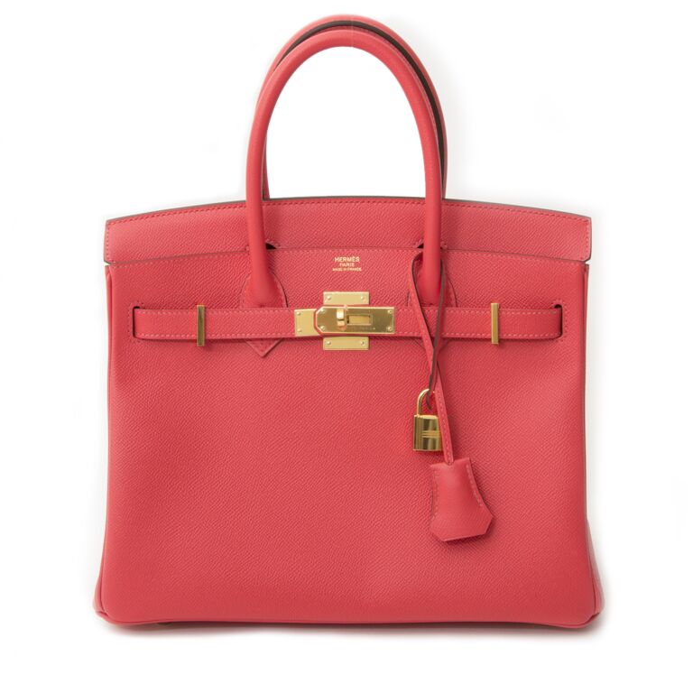 Hermès Birkin 30 Rose Jaipur Epsom GHW ○ Labellov ○ Buy and Sell
