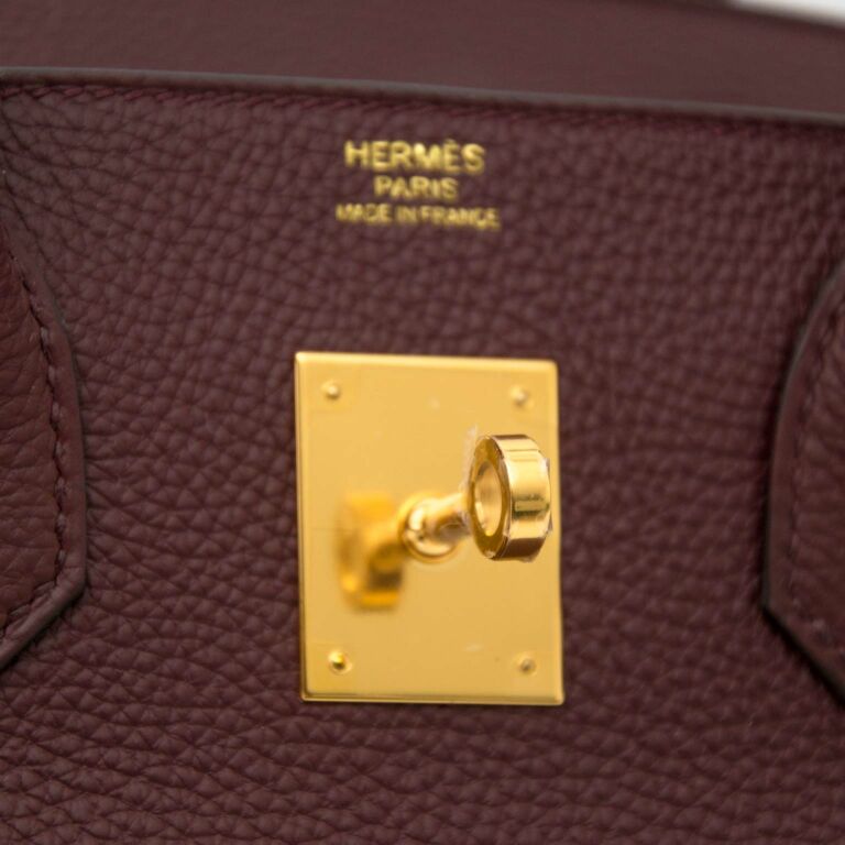 Hermès Birkin 30 Togo Bordeaux GHW ○ Labellov ○ Buy and Sell