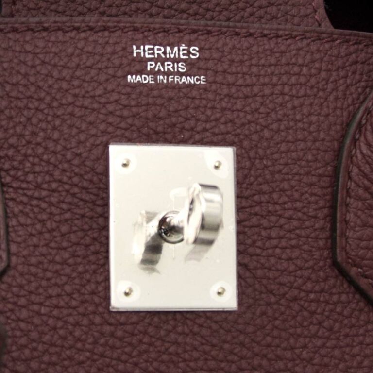 Hermès Birkin 25 Togo Bordeaux