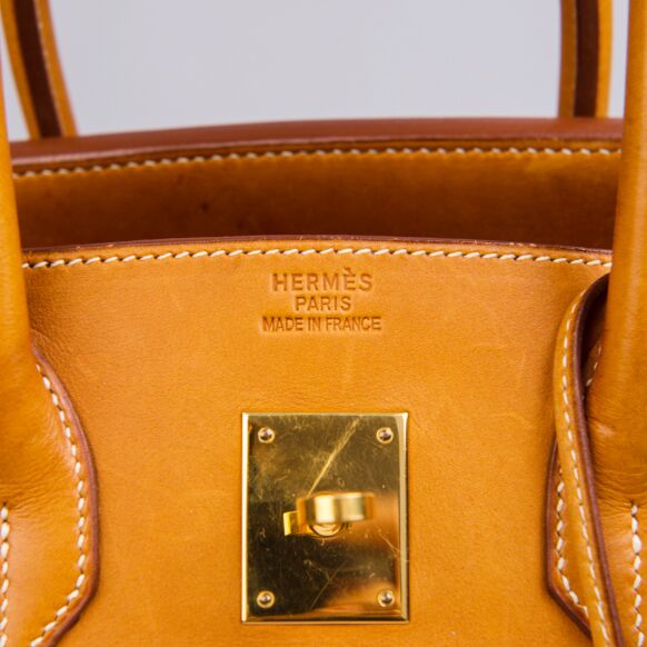 Hermès Birkin 35 Denim Canvas ○ Labellov ○ Buy and Sell