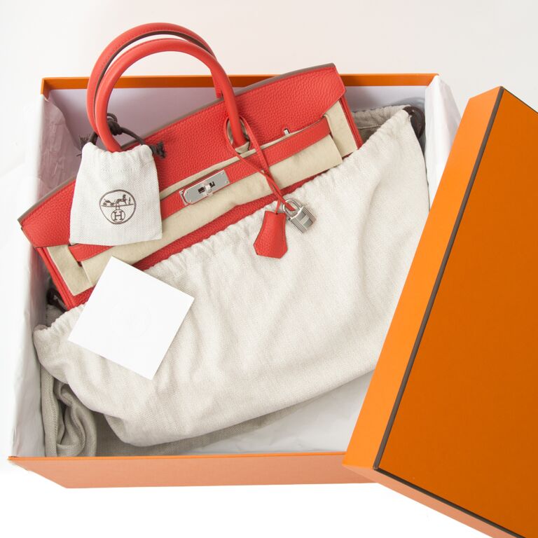 Hermès Birkin 35 cm Capucine Togo ○ Labellov ○ Buy and Sell Authentic Luxury
