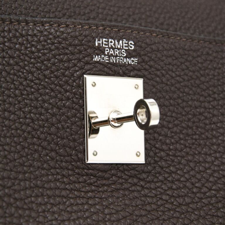 Hermès Birkin 40 Gris Tourterelle Togo PHW ○ Labellov ○ Buy and