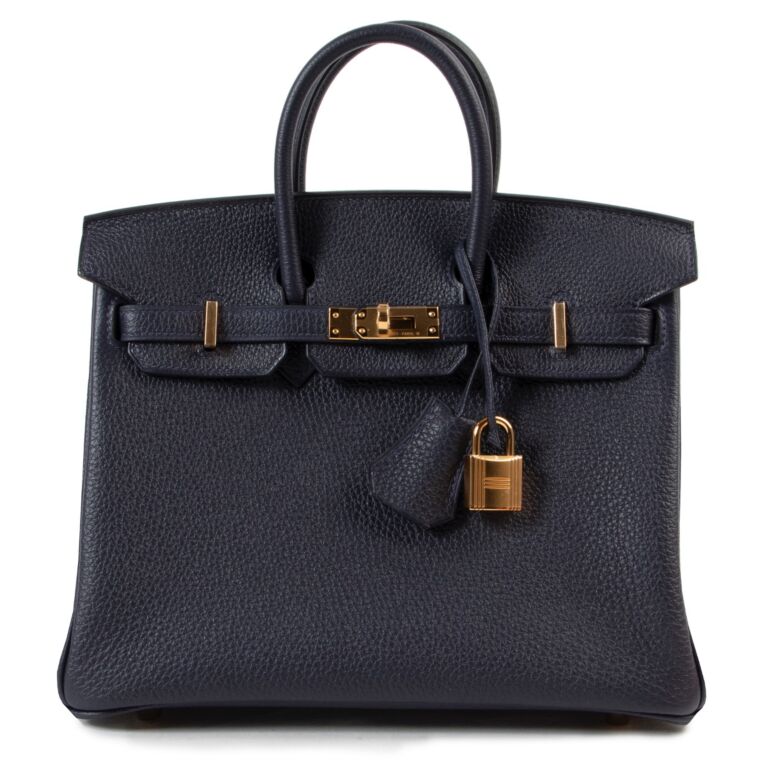 Hermès Birkin 25 beautiful new pale gray Togo Grey Leather ref