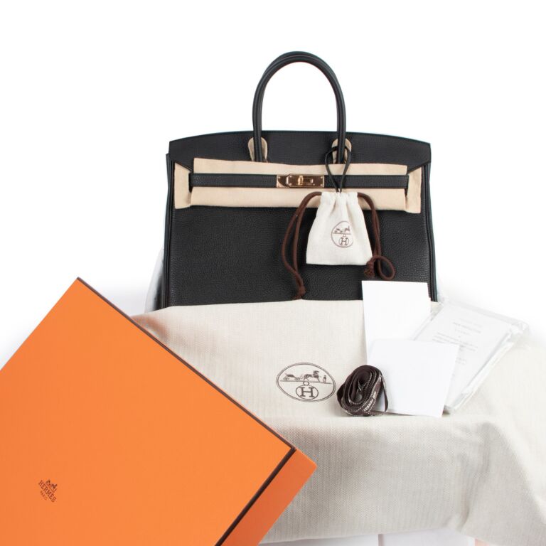 Birkin 35 Black Togo GHW, Luxury, Bags & Wallets on Carousell