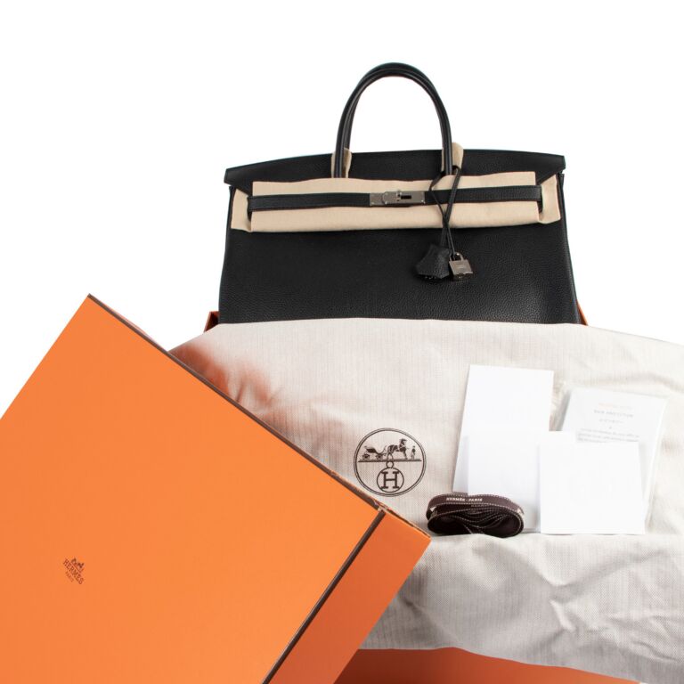 Hermès Birkin 40 Togo Black PHW ○ Labellov ○ Buy and Sell Authentic Luxury