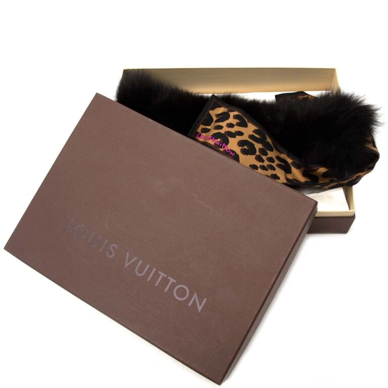 Louis Vuitton Leopard Stephen Sprouse bandeau Brown Silk ref.228135 - Joli  Closet