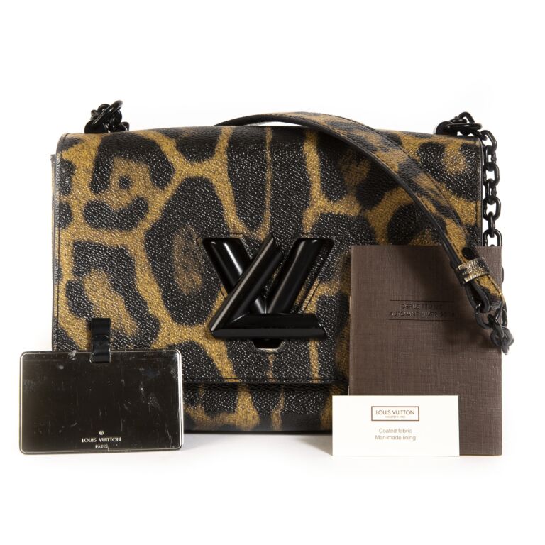 Louis Vuitton Twist Leopard Print Top Handle Bag Epi Leather PM at 1stDibs   leopard louis vuitton, louis vuitton leopard print purse, louis vuitton  bag square print