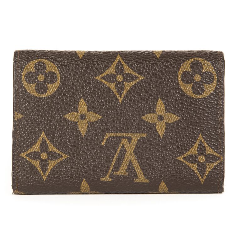 Louis Vuitton Brown Monogram Key Pouch