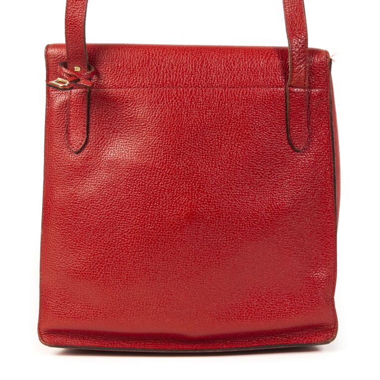 Delvaux 'Givry' Red Cross Body Bag at 1stDibs