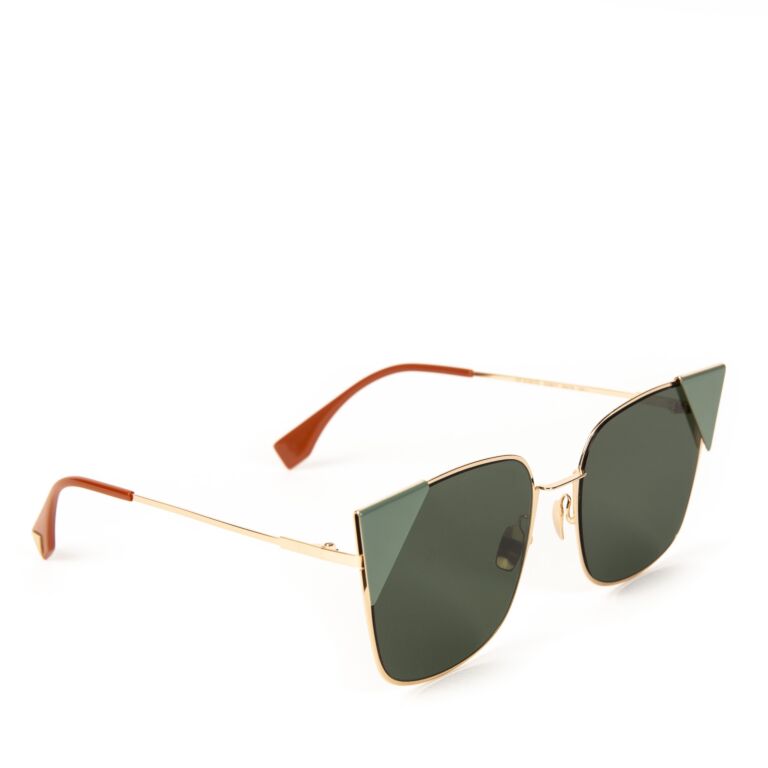 Fendi sunglasses cheap rose gold