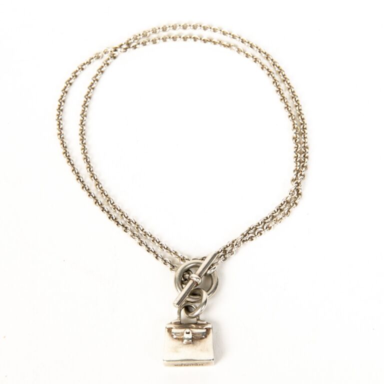 Silver Lock Link Necklace | Royal Chain Group