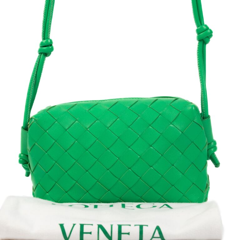 Bottega Veneta Green Loop Shoulder Bag Bottega Veneta
