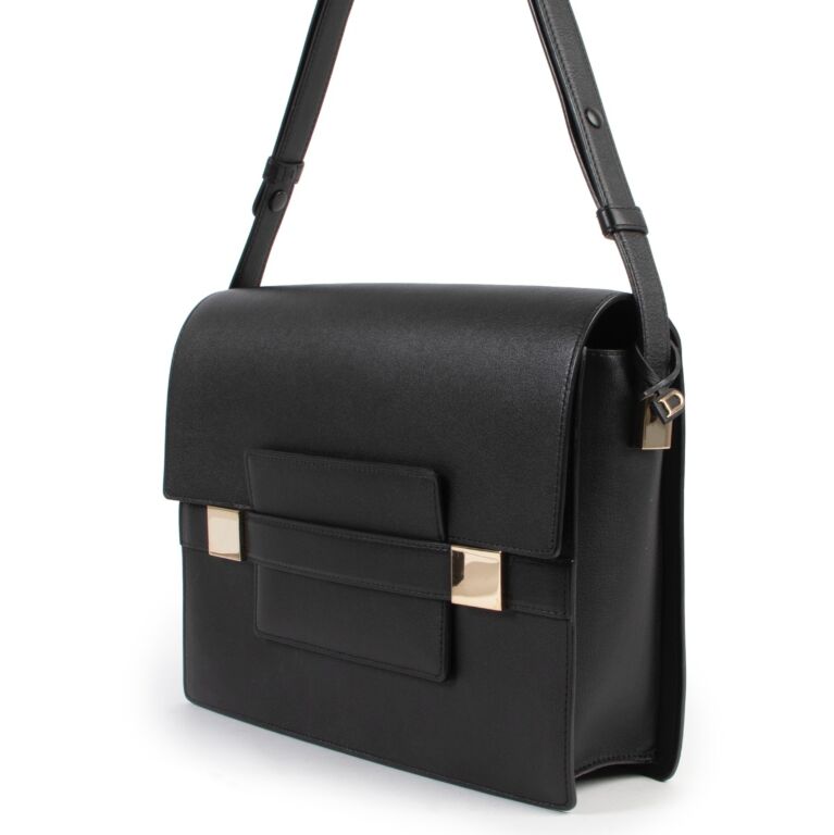 Delvaux Le Madame PM Shoulder Bag - Black Shoulder Bags, Handbags -  DVX21648