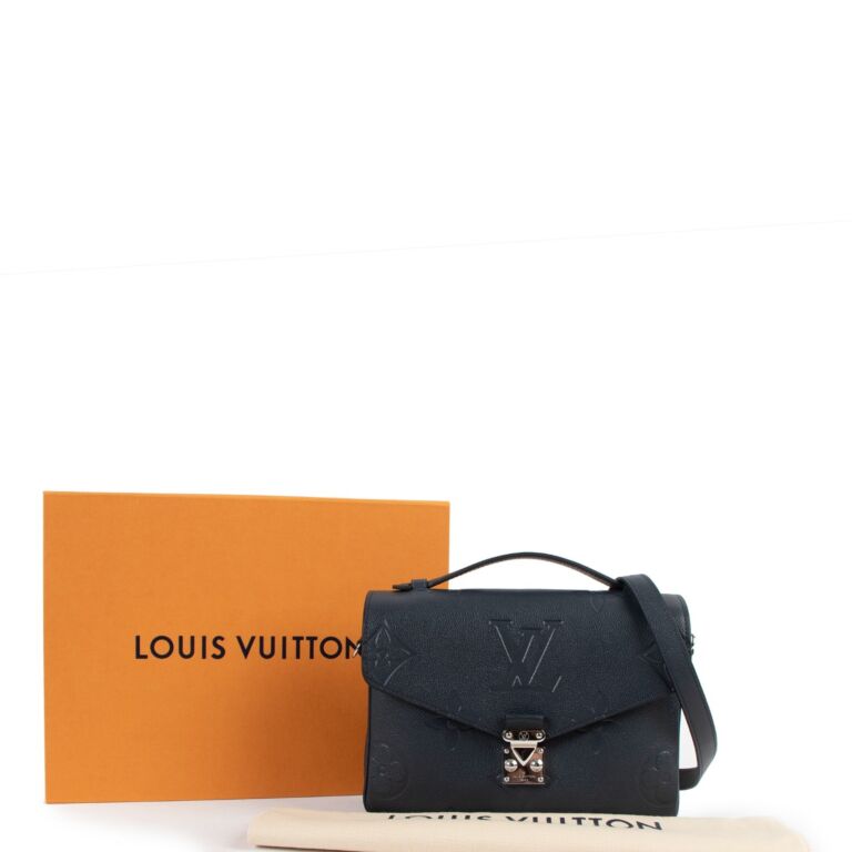 Louis Vuitton Pochette Metis Schwarz
