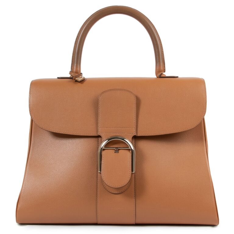 Delvaux Cognac Brillant GM Labellov Buy and Sell Authentic Luxury