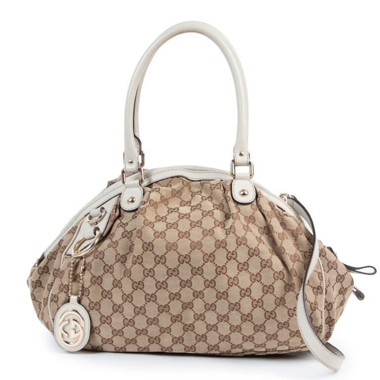 Gucci Sukey Medium Boston Bag With Strap Labellov Buy and Sell ...