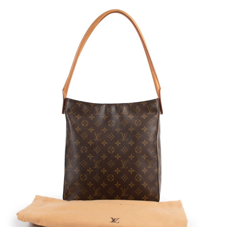 LV Looping GM Monogram Shoulder Bag, Luxury, Bags & Wallets on