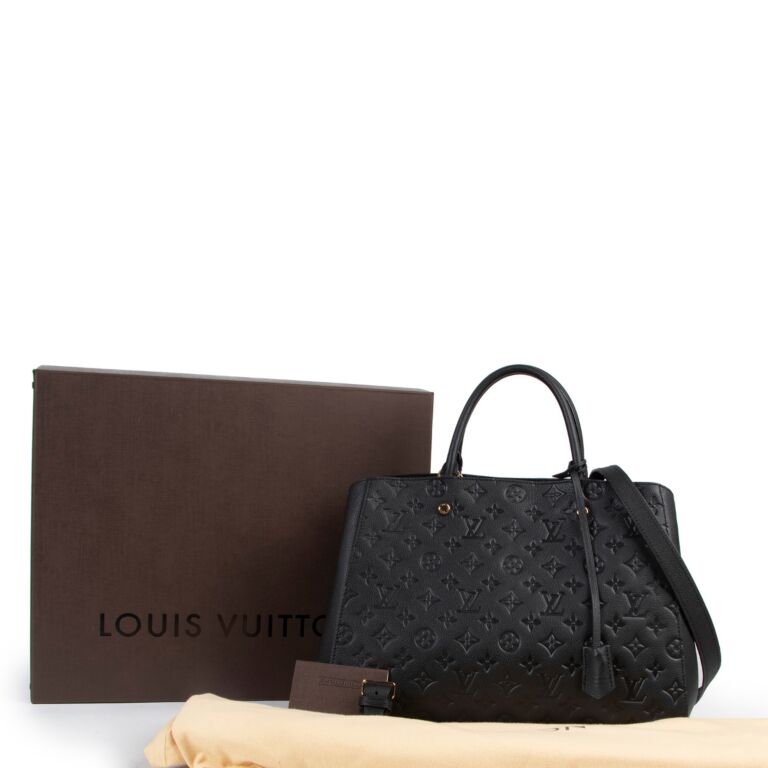 Louis Vuitton Montaigne GM Top Handle w/ Shoulder Strap