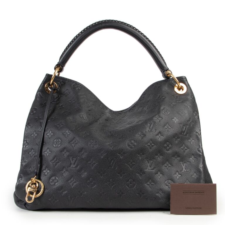 Louis Vuitton Black Monogram Empreinte Artsy MM ○ Labellov ○ Buy and Sell  Authentic Luxury