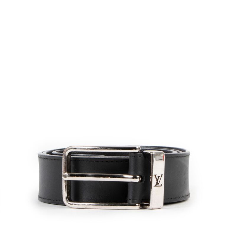 Louis Vuitton Pont Neuf 35mm Leather Belt