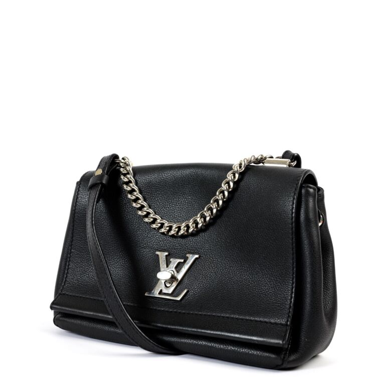 Louis Vuitton Black Lock Me Chain Bag ○ Labellov ○ Buy and Sell Authentic  Luxury
