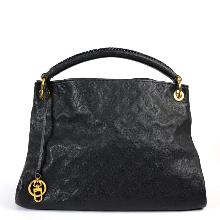 Artsy leather handbag Louis Vuitton Black in Leather - 32312805