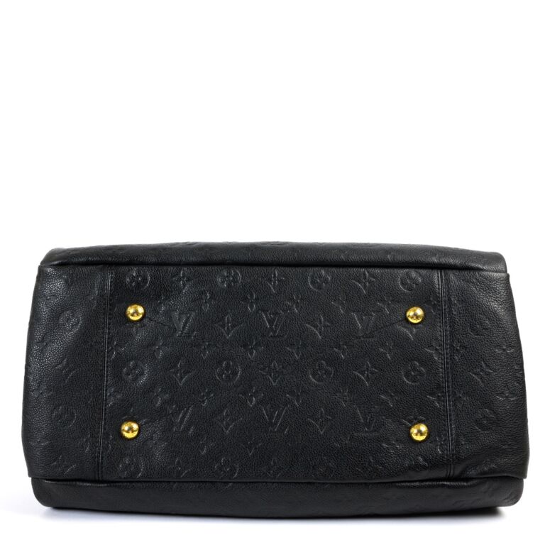 Louis Vuitton Artsy MM Black Monogram Empreinte Leather ○ Labellov ○ Buy  and Sell Authentic Luxury