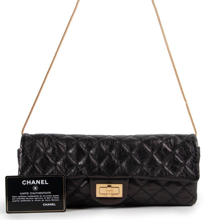 Black Chanel Paris Salzburg Clutch Bag – Designer Revival