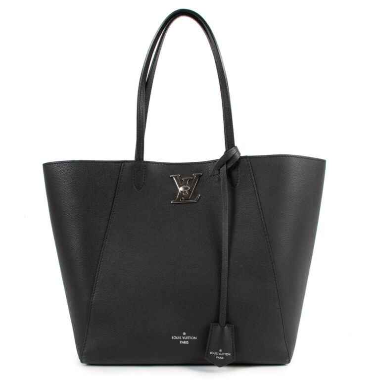 Louis Vuitton Lockme Tote Pm in Black